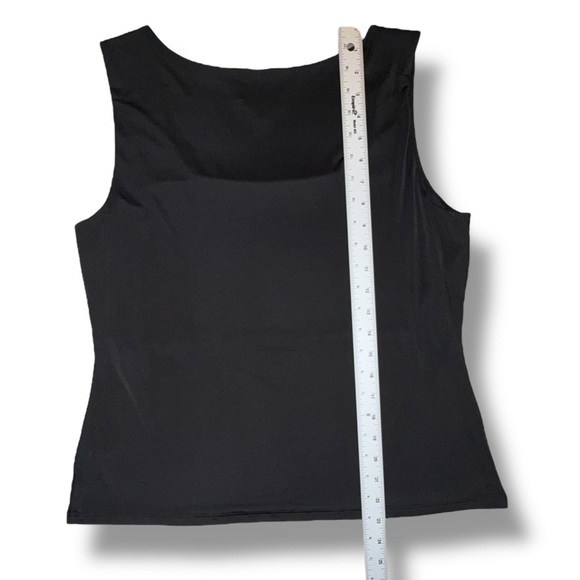 ADRIANNA PAPELL Evening Essentials Tank - Black Large - Picture 11 of 12